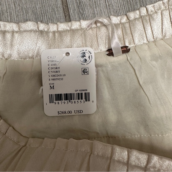 Free People Belle Ruffle Pants in Ivory - Picture 3 of 3